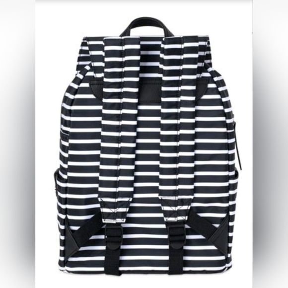Striped backpack - Picture 5 of 7